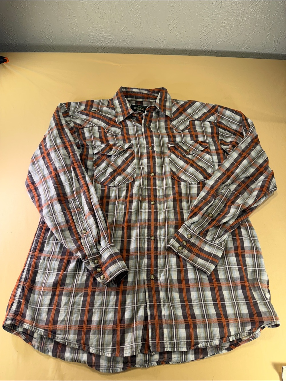 Redhead men’s western shirt size large